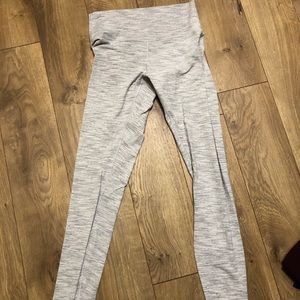 Lululemon  wunder unders  size 8  we are from space nimbus battleship luon